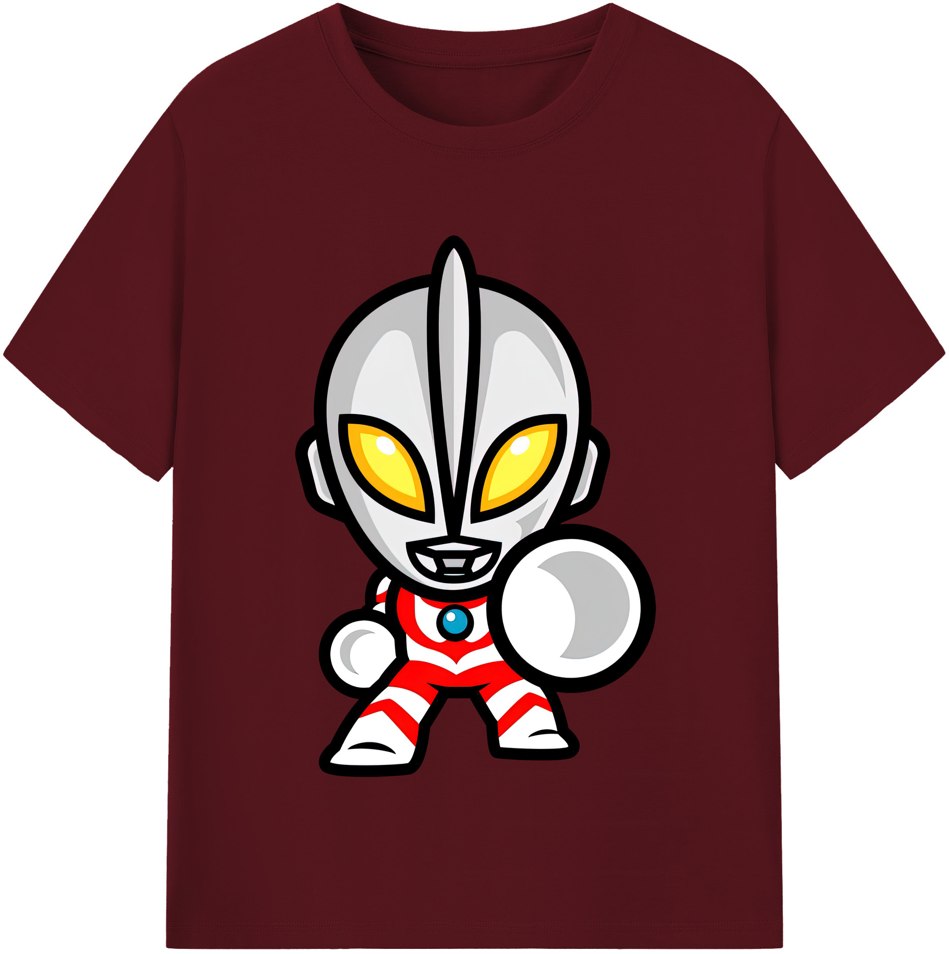 （画像用） ウルトラマン Ultraman 綿100％半袖Tシャツ（フロントプリント）